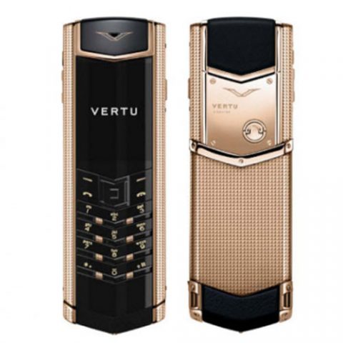 Vertu Clous De Paris Rose Gold Chính Hãng Độ Vỏ